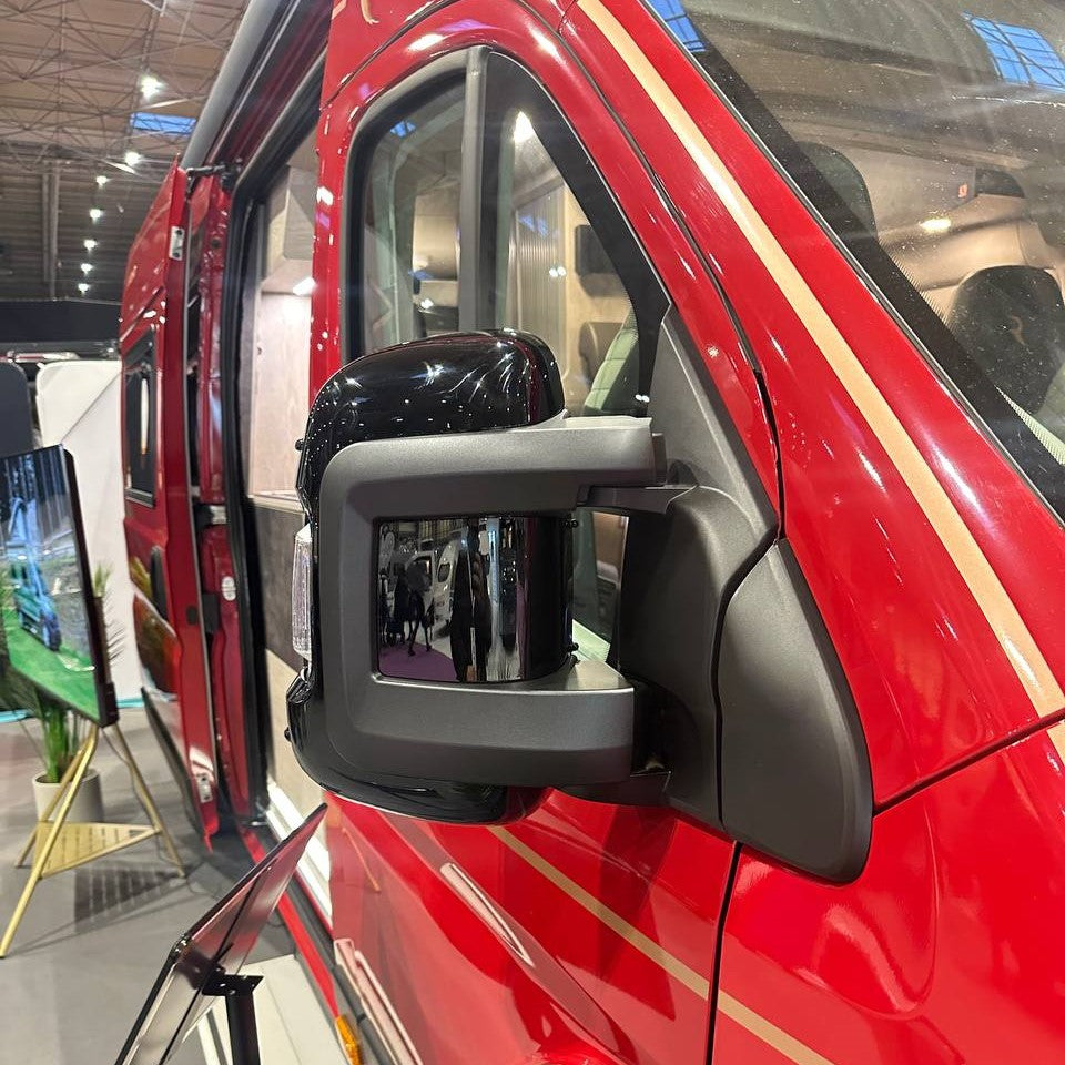 For Citroen Jumper (2007-2024) Wing Mirror Cap/Covers (Set of 2) - Black | Van-X