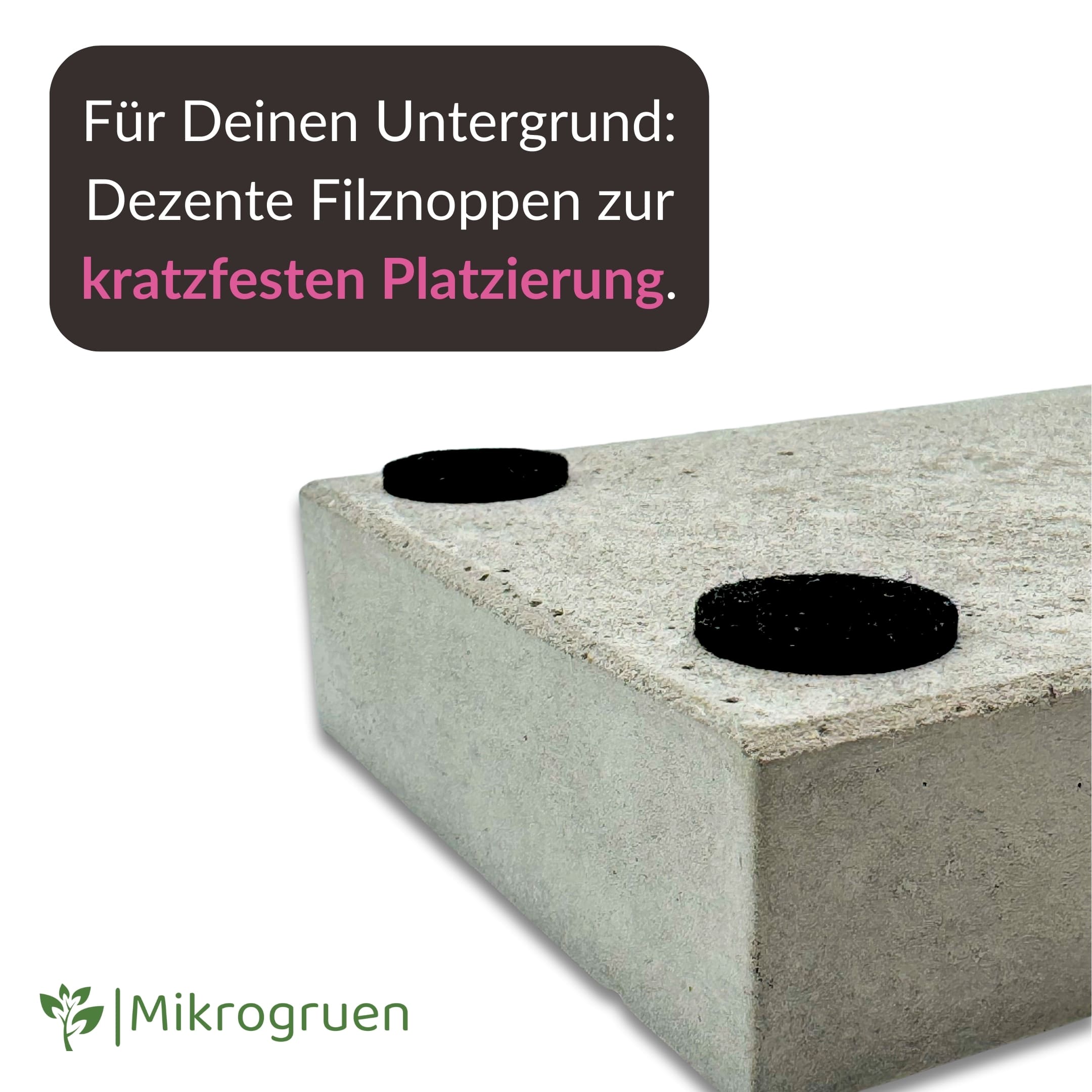 Concrete Microgreen Tray