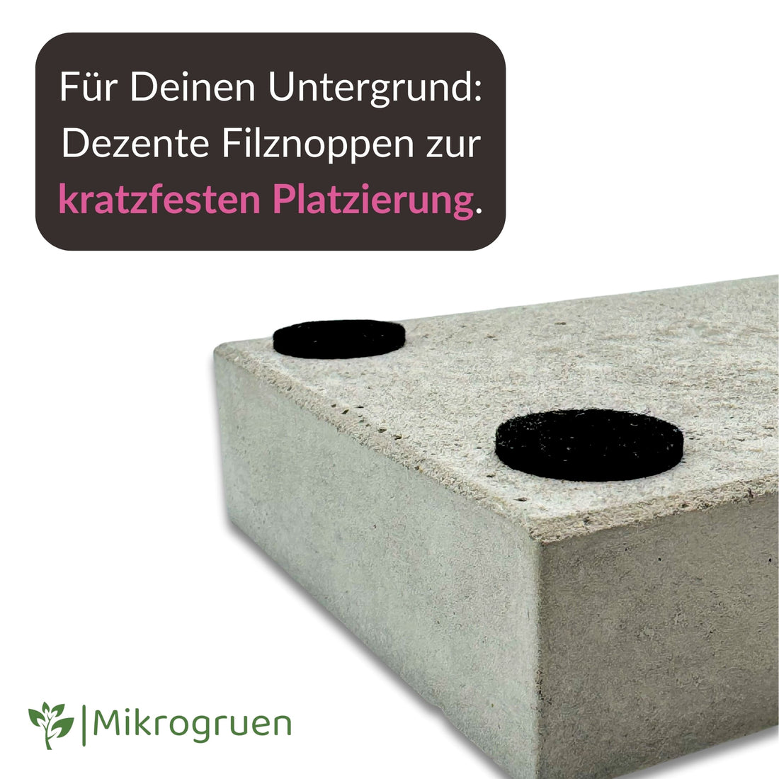 Concrete Microgreen Tray