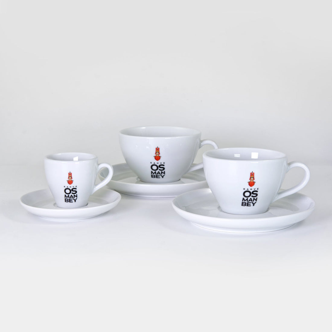 Kahve OSMAN BEY Espressotasse - 2er Set inkl. Untertasse