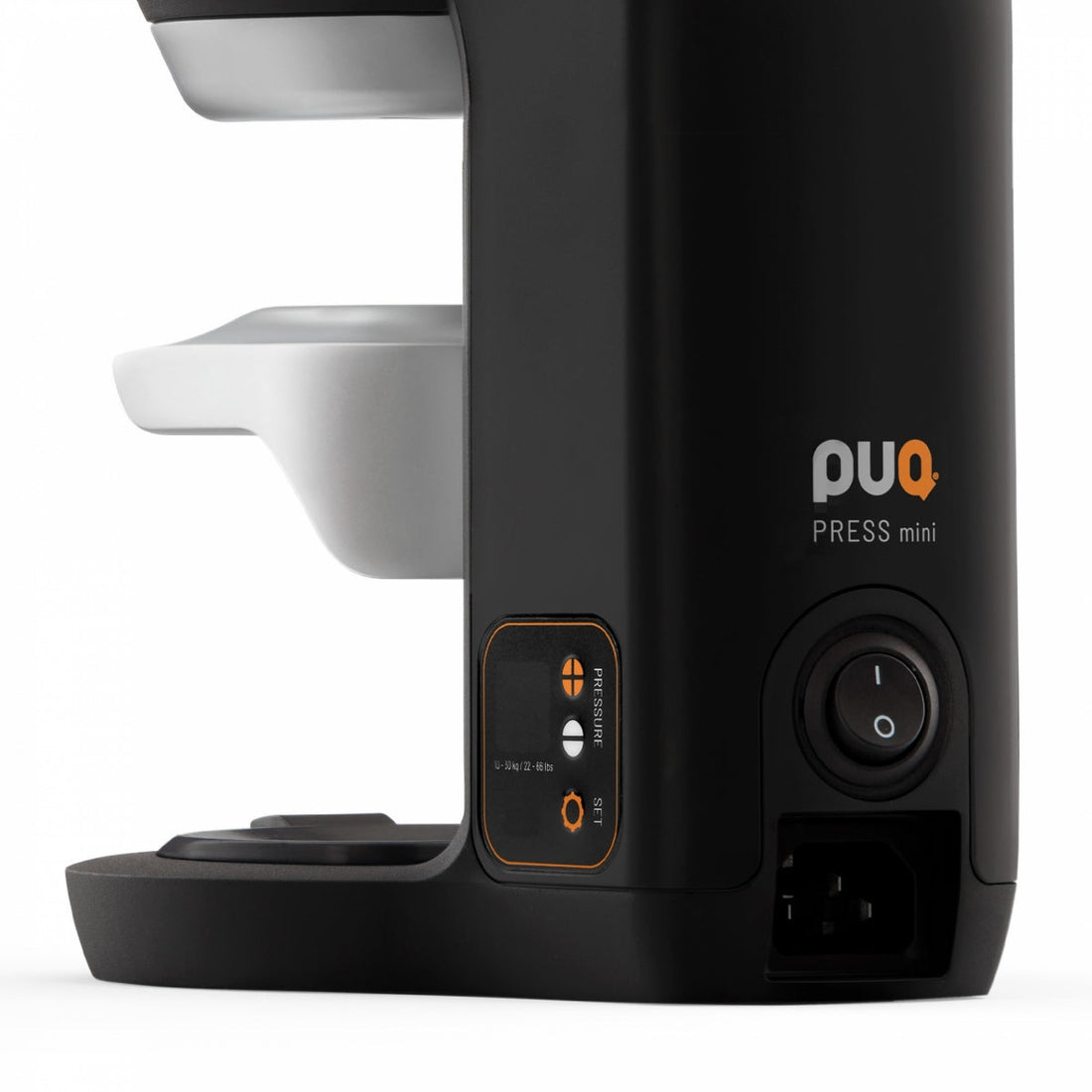 PuqPress Mini - Schwarz - Tamper 53mm
