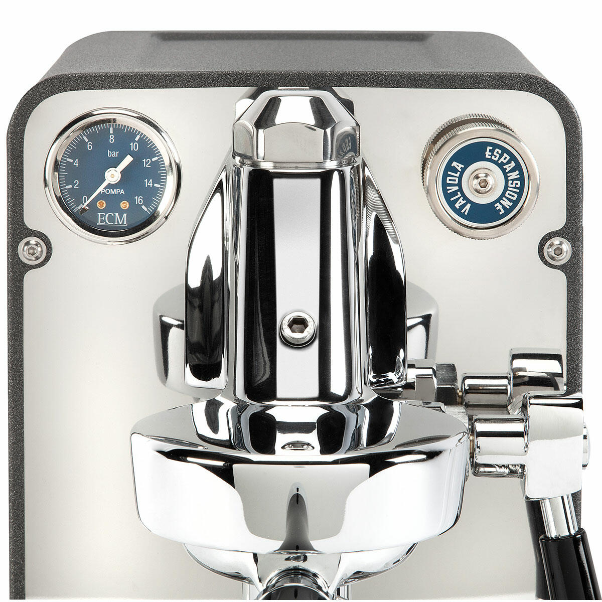 ECM Puristika PID Siebträgermaschine - Espressomaschine Anthrazit