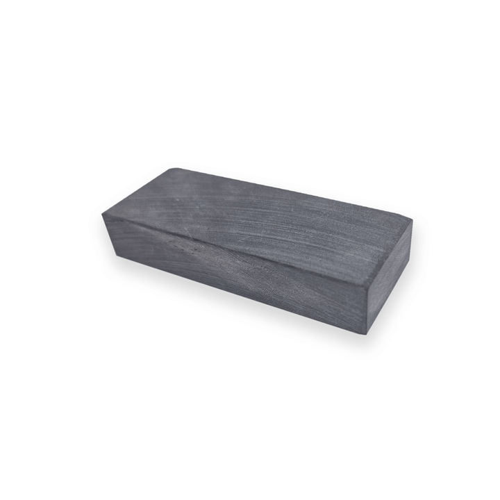 Belgischer Brocken Schleifstein – Blauer Belgischer Natur-Schleifstein (ca. 100 × 40 × 14 mm)