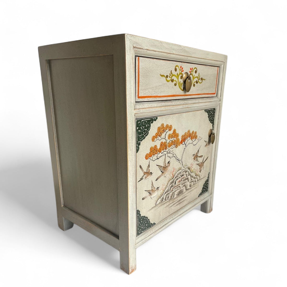 Vintage Asia Chinese Bedside Table "Vintagefog" - Item No. 35191-12