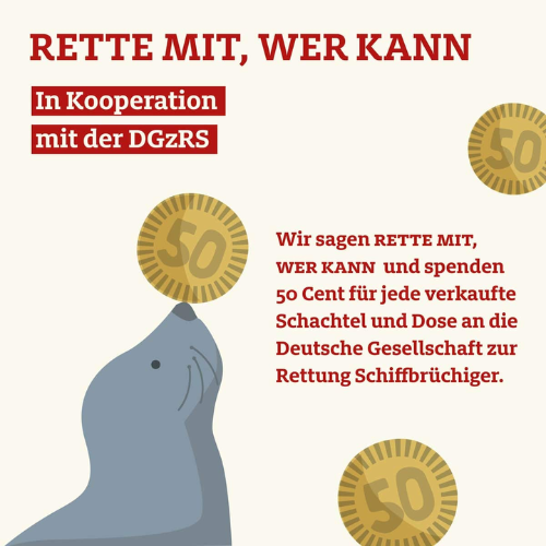 Trink Meer Tee - Rette mit, wer kann - Kräutertee - 100g Dose