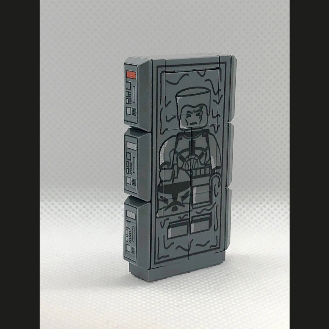 LEGO® "Frozen Commander" Block - 16 pieces, UV print + 3D varnish effect | Brickhunter.shop x MBB