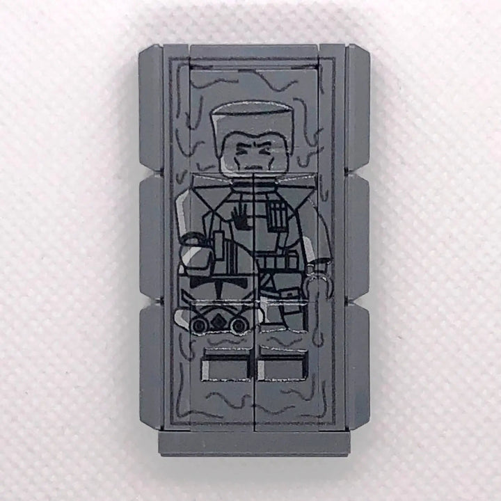 LEGO® Brick "Frozen Commander" - 16 pieces, UV printing + 3D varnish effect | Brickhunter.shop x MBB