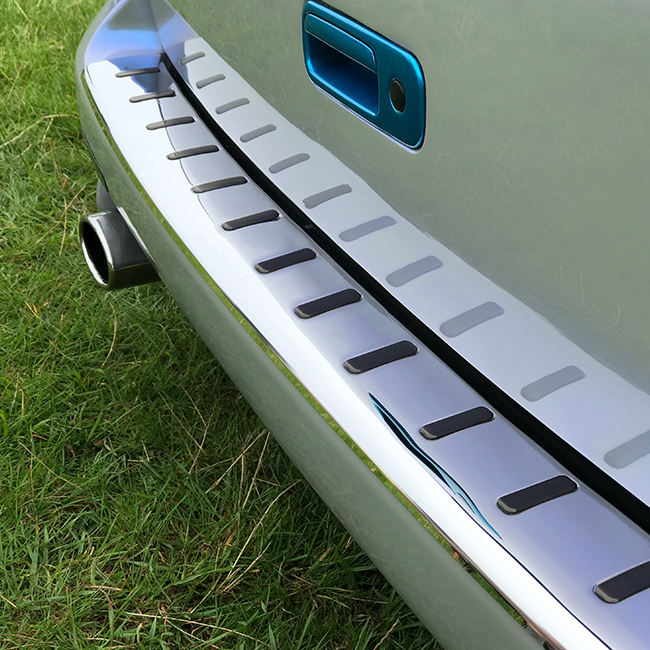 For VW T5 T5.1 Rear Bumper Protector Stainless Steel