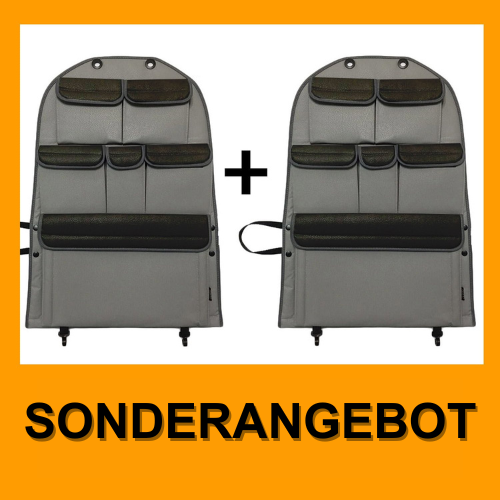 For VW T5 T5.1 Transporter Back Seat Organizer Set of 2 bundle