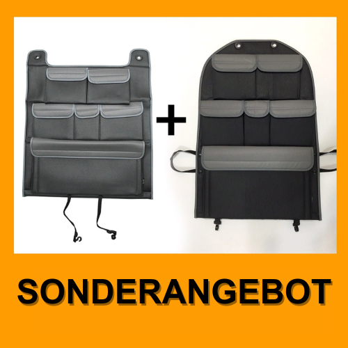 For VW T5 T5.1 Transporter Back Seat Organizer Single + Double