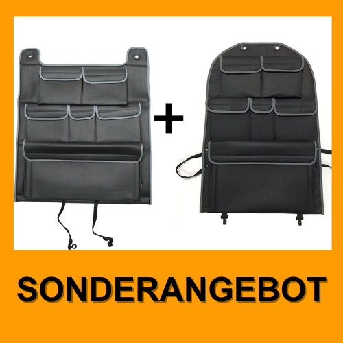 For VW T5 T5.1 Transporter Back Seat Organizer Single + Double