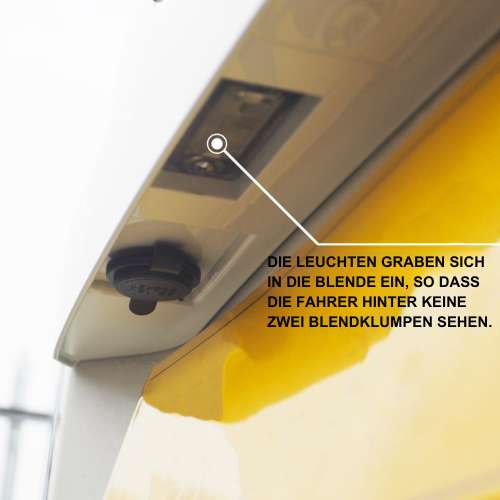 For VW T5, T5.1 Barn Door Rear Number Plate Unit Modified Version – Primer