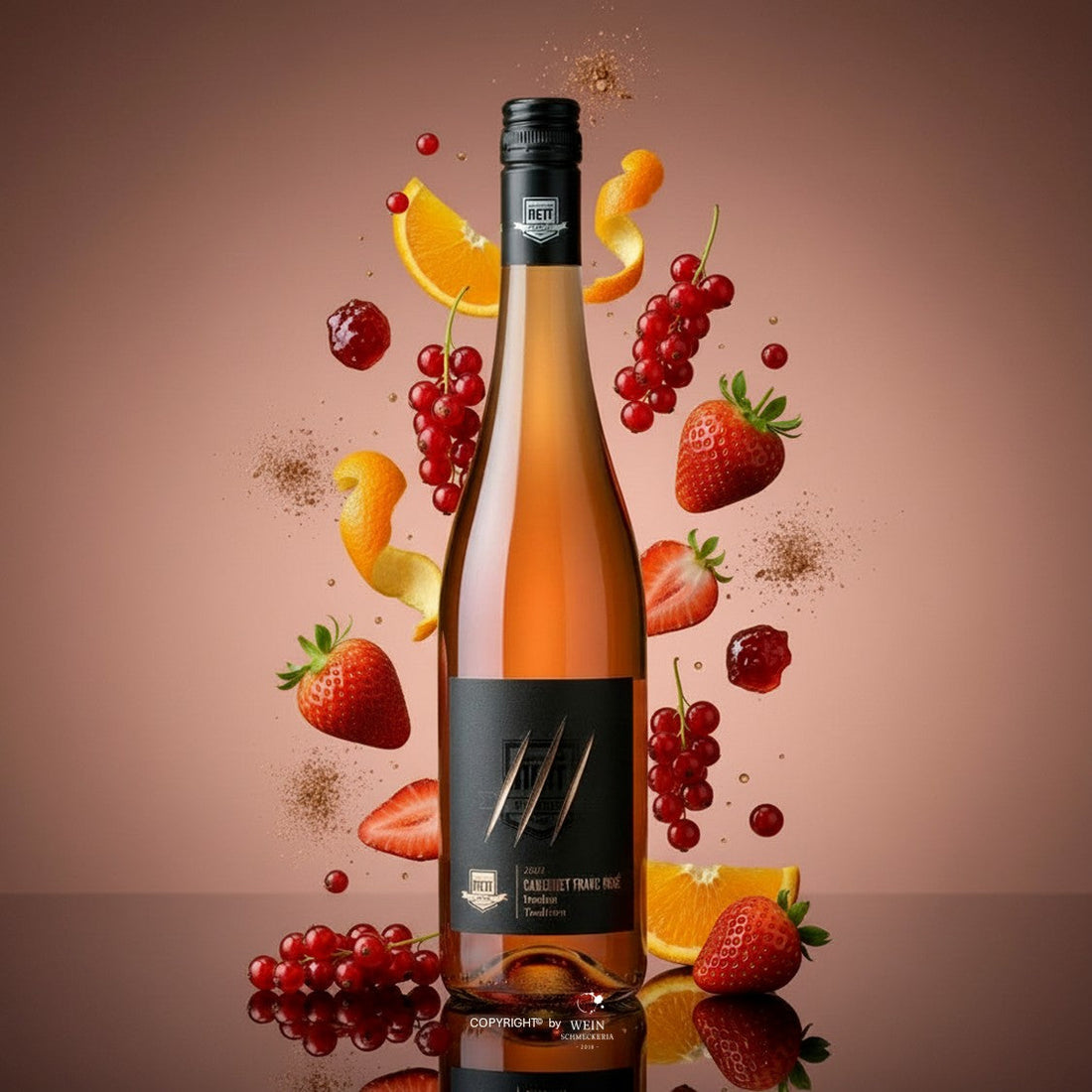 Cabernet Franc Rosé „Tradition“ trocken – Bergdolt Reif & Nett (Pfalz) | beerig & feinwürzig