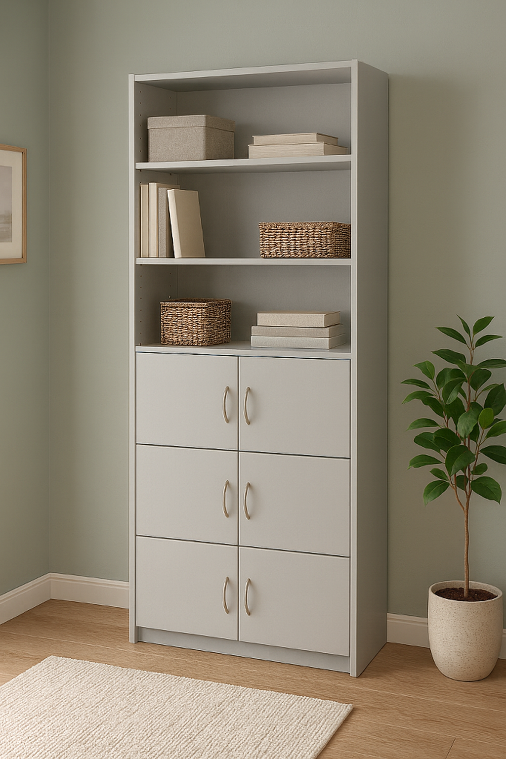 GEBA FlexiShelf with doors - 80cm