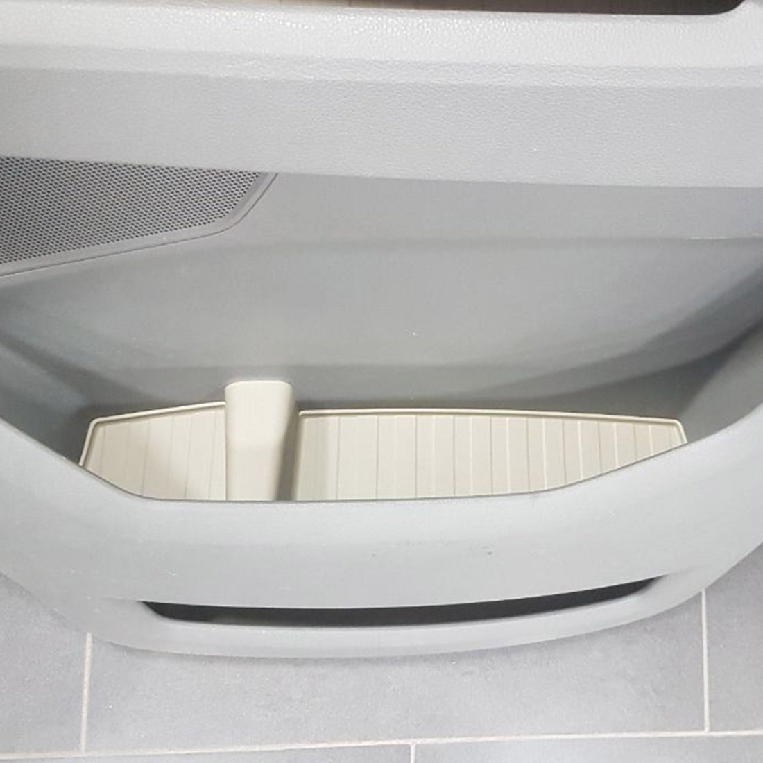 For VW Crafter New Shape Rubber Door Liner Pocket Inserts Gray