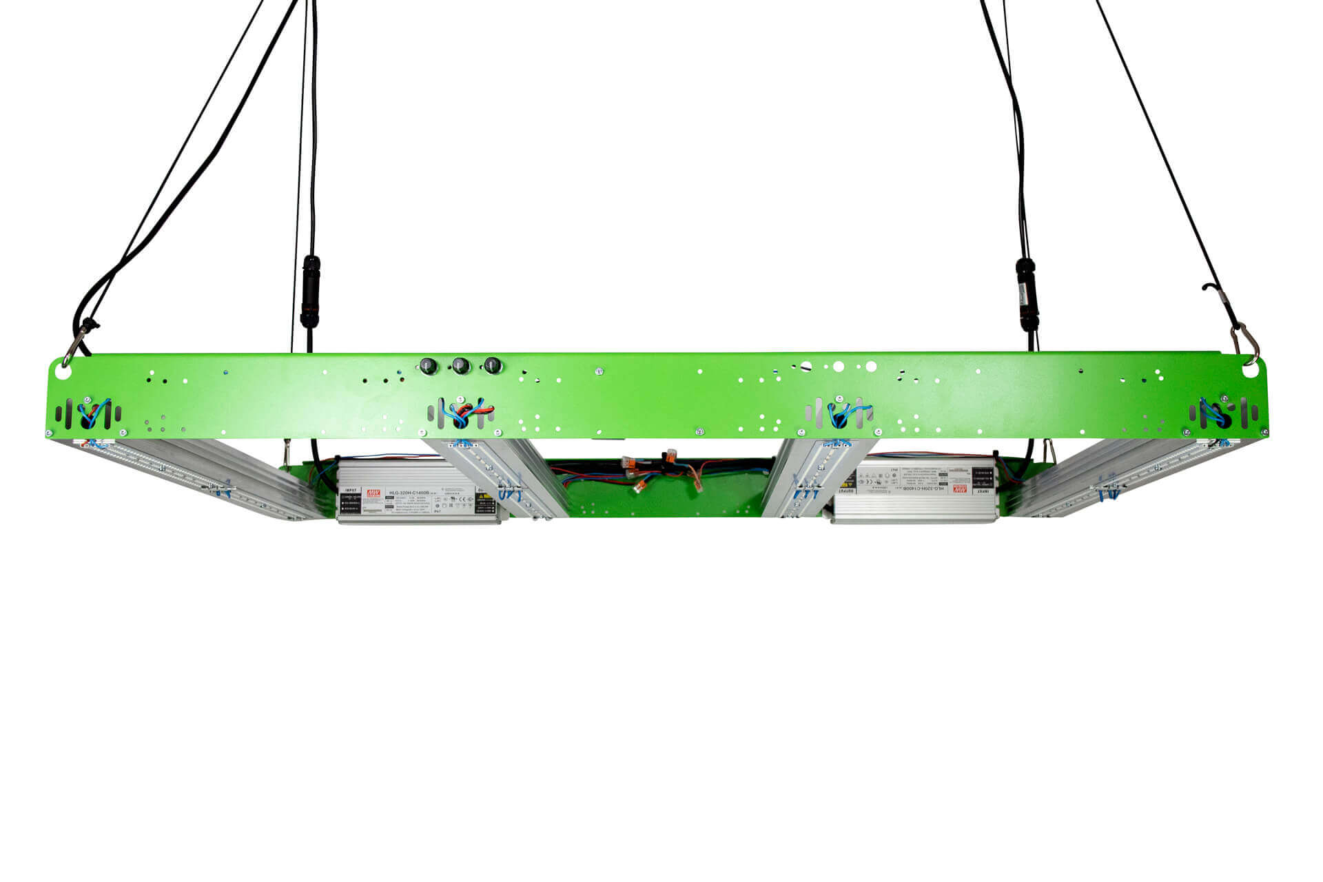 DIY-M-KIT 2 Long Series – Modular LED Grow Lamp Kit (150W per heatsink) | 3-channel, 0–10V dimmable