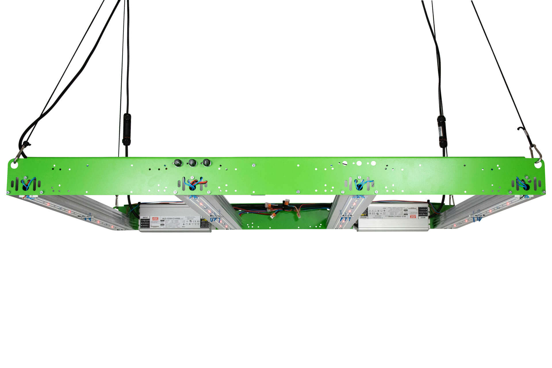 DIY-M-KIT 2 Long Series – Modular LED Grow Lamp Kit (150W per heatsink) | 3-channel, 0–10V dimmable
