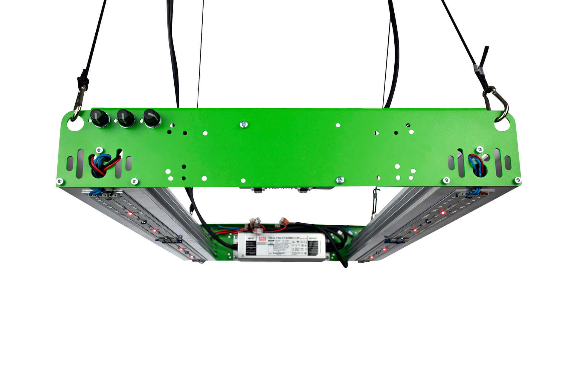 DIY-M-KIT 2 Long Series – Modular LED Grow Lamp Kit (150W per heatsink) | 3-channel, 0–10V dimmable