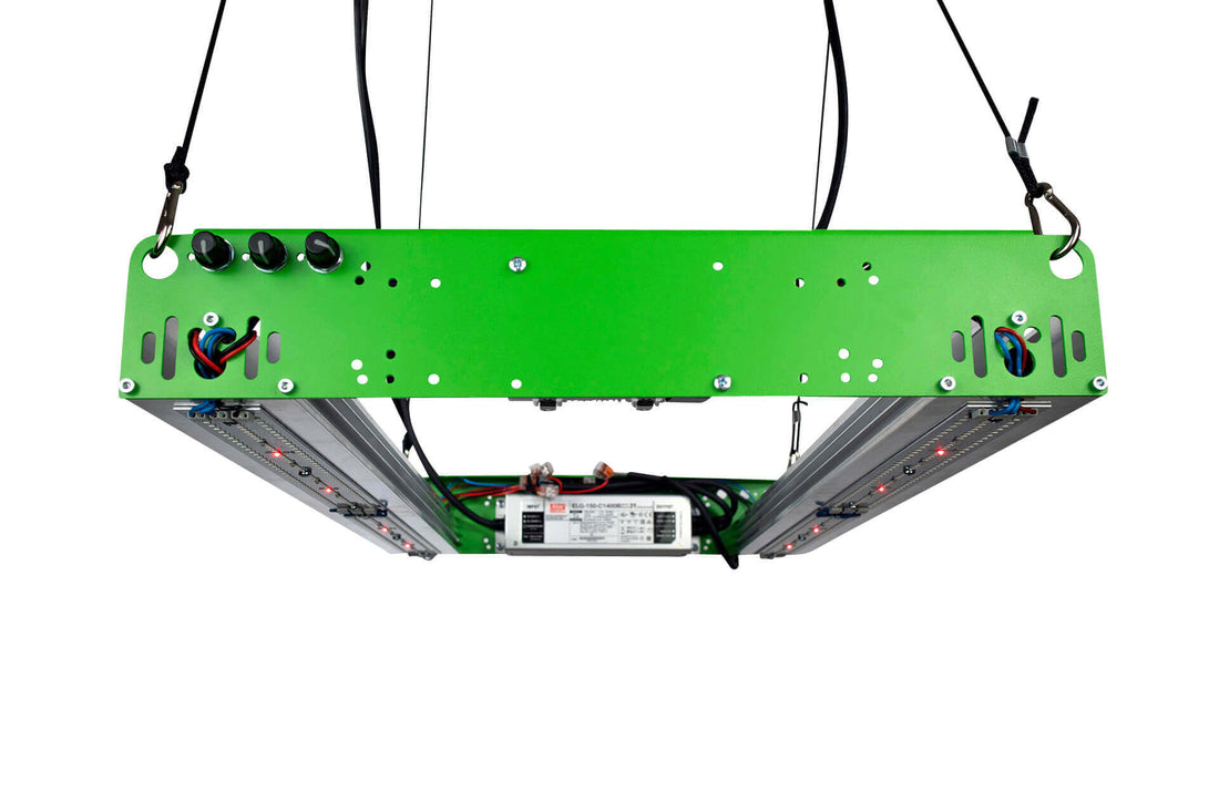 DIY-M-KIT 2 Long Series – Modular LED Grow Lamp Kit (150W per heatsink) | 3-channel, 0–10V dimmable
