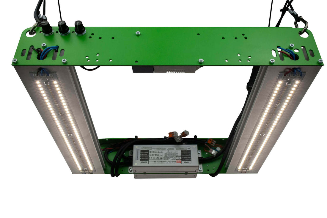 DIY-M-KIT 2 Short Series – Modular LED Grow Light Kit with 3-Channel LPG Board & 0–10V Dimming