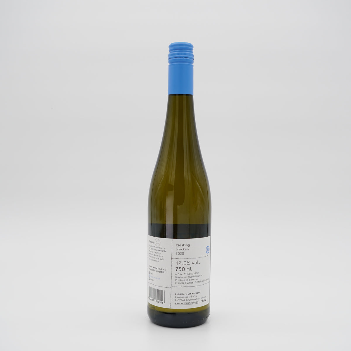 Riesling well done dry "B" - Metzger
