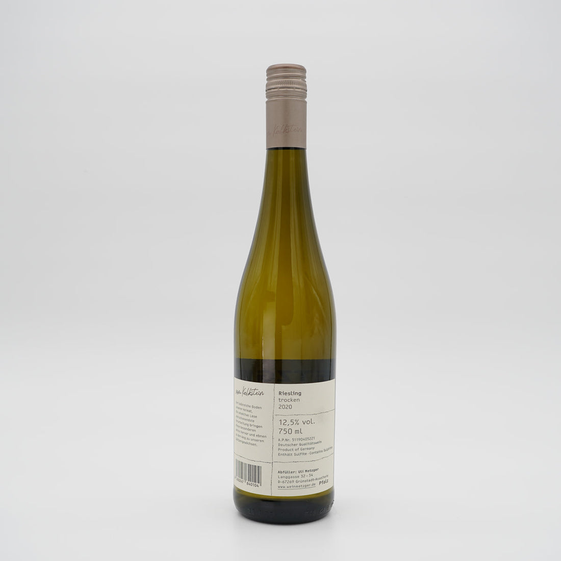 Riesling from Limestone dry - Metzger