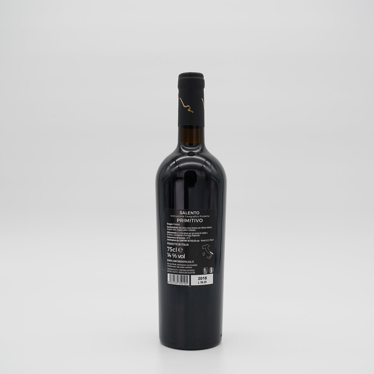 Primitivo Bocca della Verita IGT - Cantine De Falco