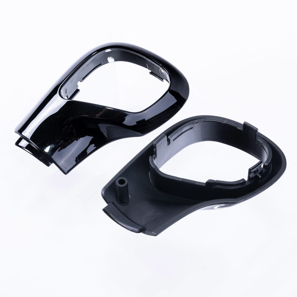 For VW T6 Transporter Auto DSG Gear Knob Styling Caps – Black Painted Covers, Ready to Fit Upgrade