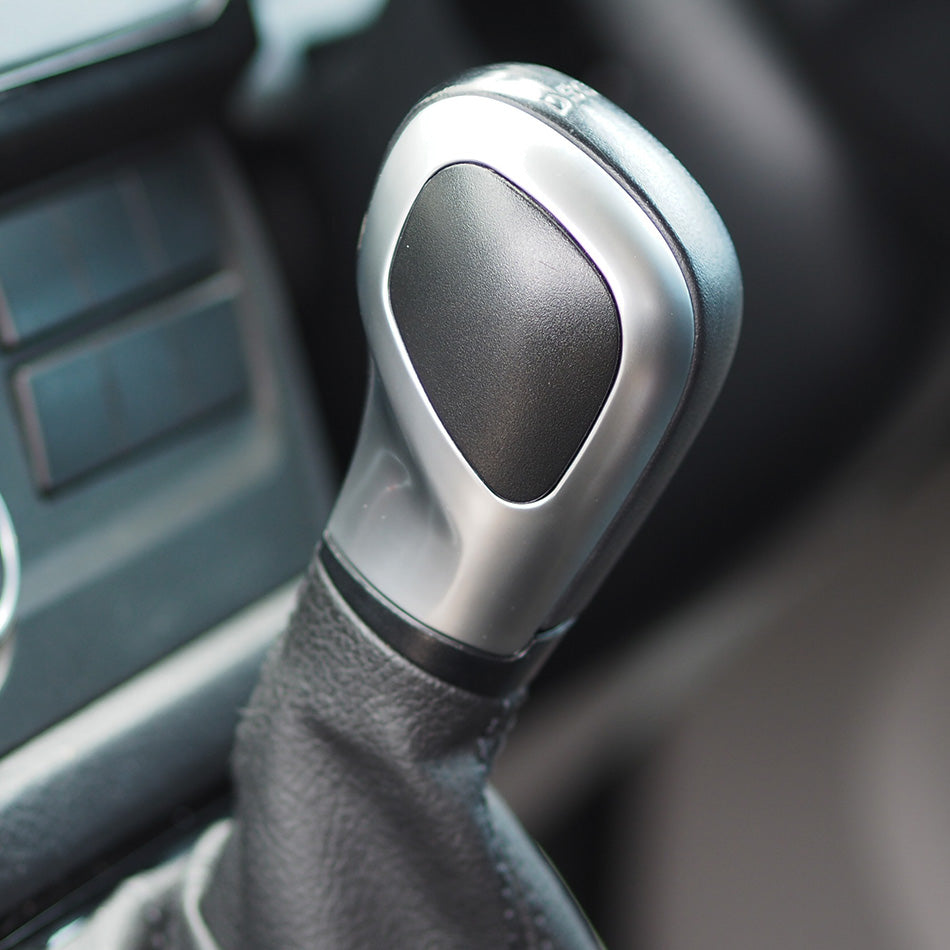 For VW T5.1 Transporter Auto DSG Gear Knob Styling Caps – Matte Chrome Painted Covers, Ready to Fit Upgrade