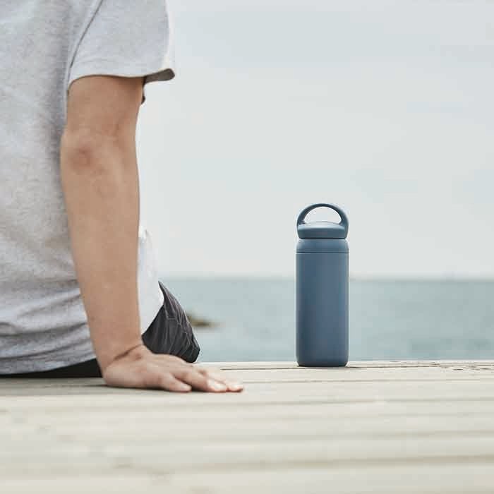 Kinto Day Off Travel Thermos – 500ml Insulated Bottle for Daily Adventures