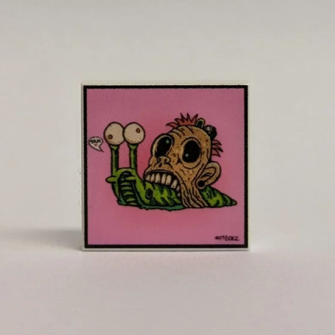 "The Snail.ZnaiL" 2x2 Tile Design by MECKZ