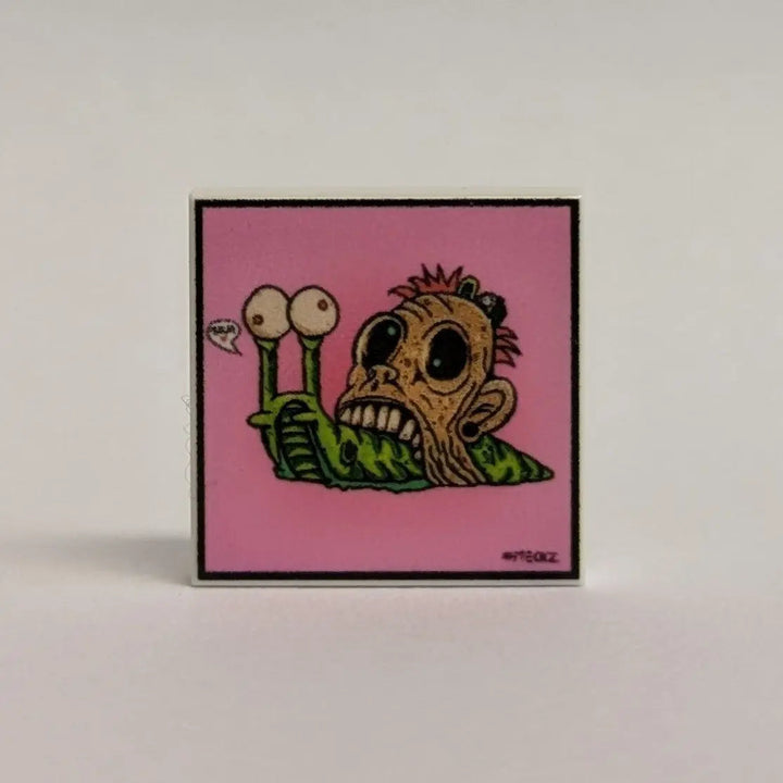 "The Snail.ZnaiL" 2x2 Tile Design by MECKZ