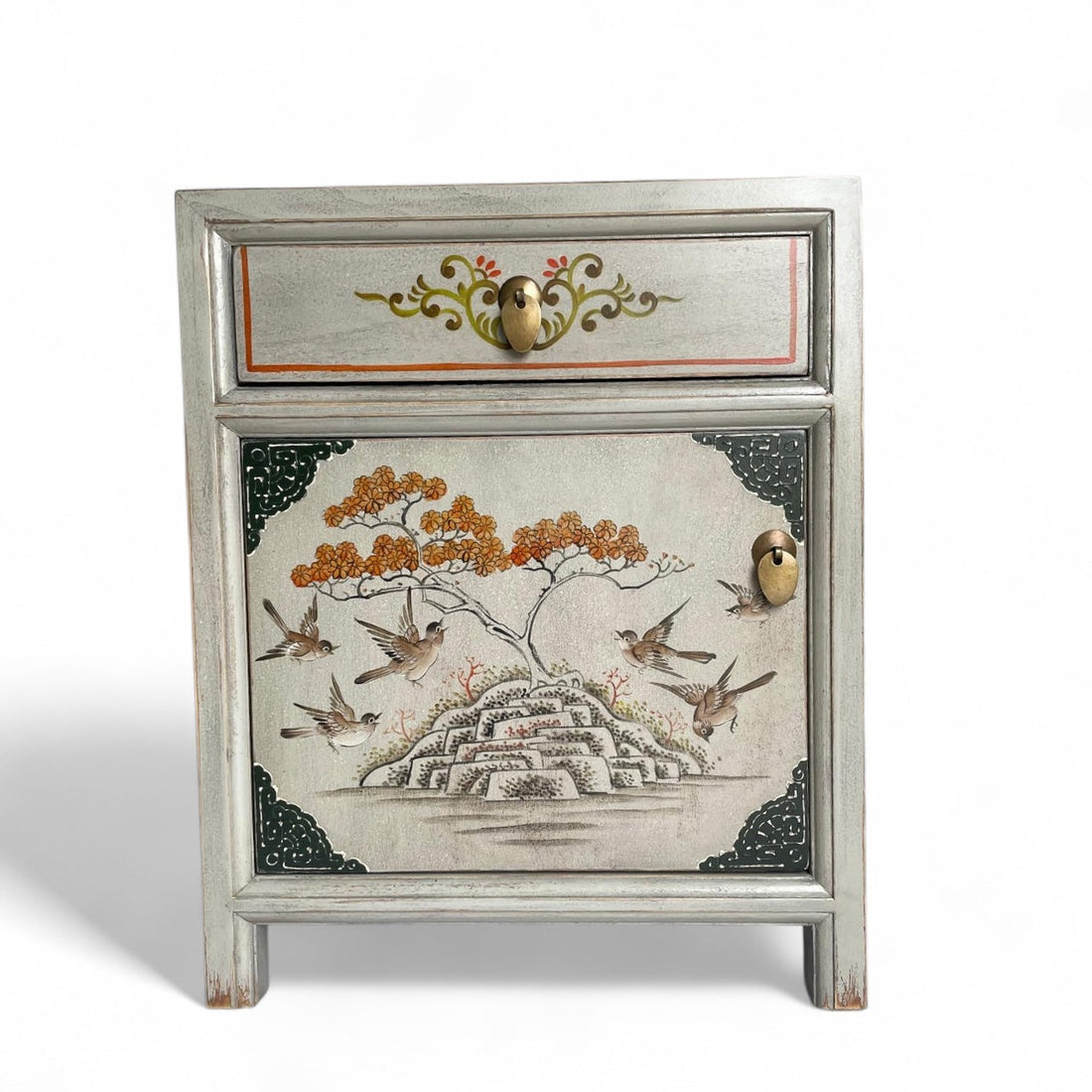 Vintage Asia Chinese Bedside Table "Vintagefog" - Item No. 35191-12