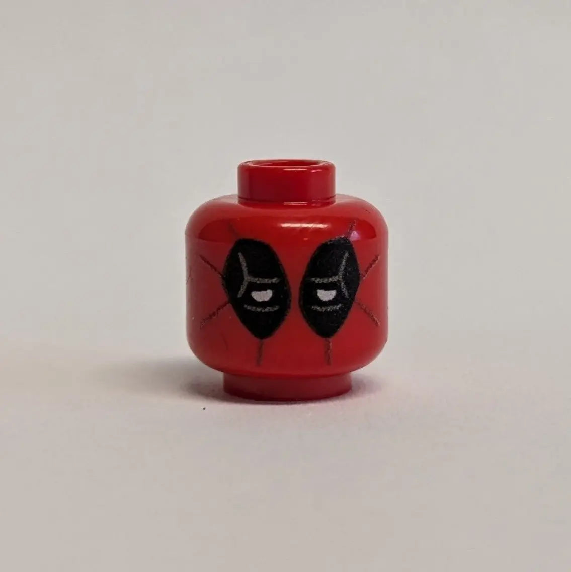 Replacement head pack for e.g. LEGO® Deadpool