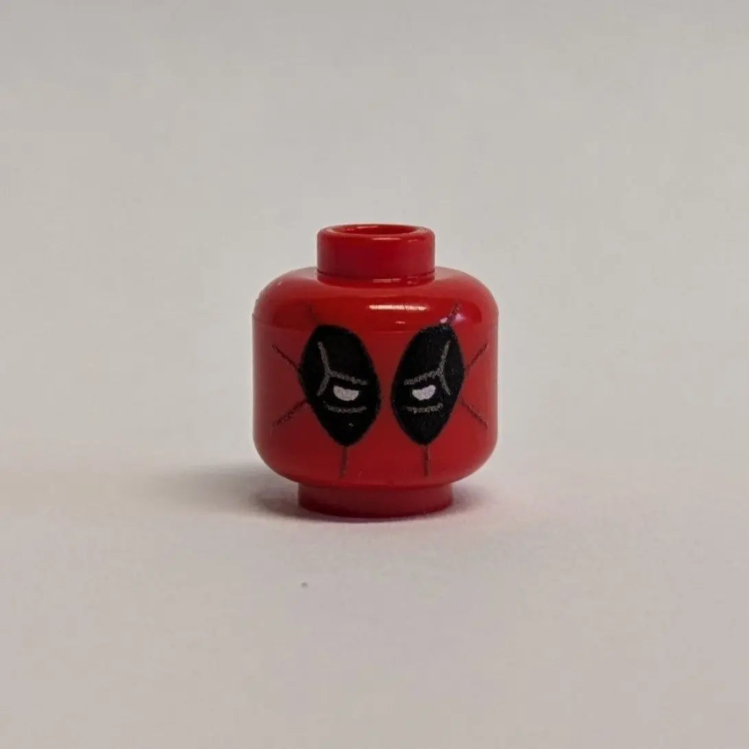 Replacement head pack for e.g. LEGO® Deadpool