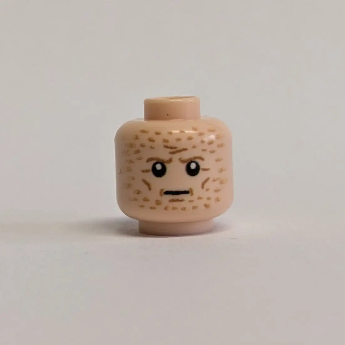 Replacement Head Pack "Unmasked" (Set of 3) – Anti-Hero/Sarcasm Design – Compatible with LEGO® Minifigures | UV Print | Brickhunter.shop