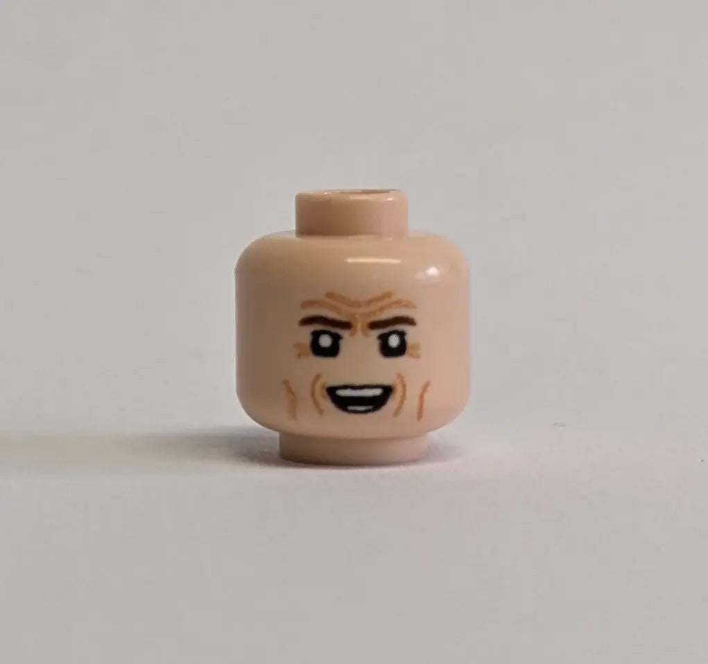 Replacement Head - Villain/Monster Design (Custom) - compatible with LEGO® Minifigure Heads | UV Print | Brickhunter.shop