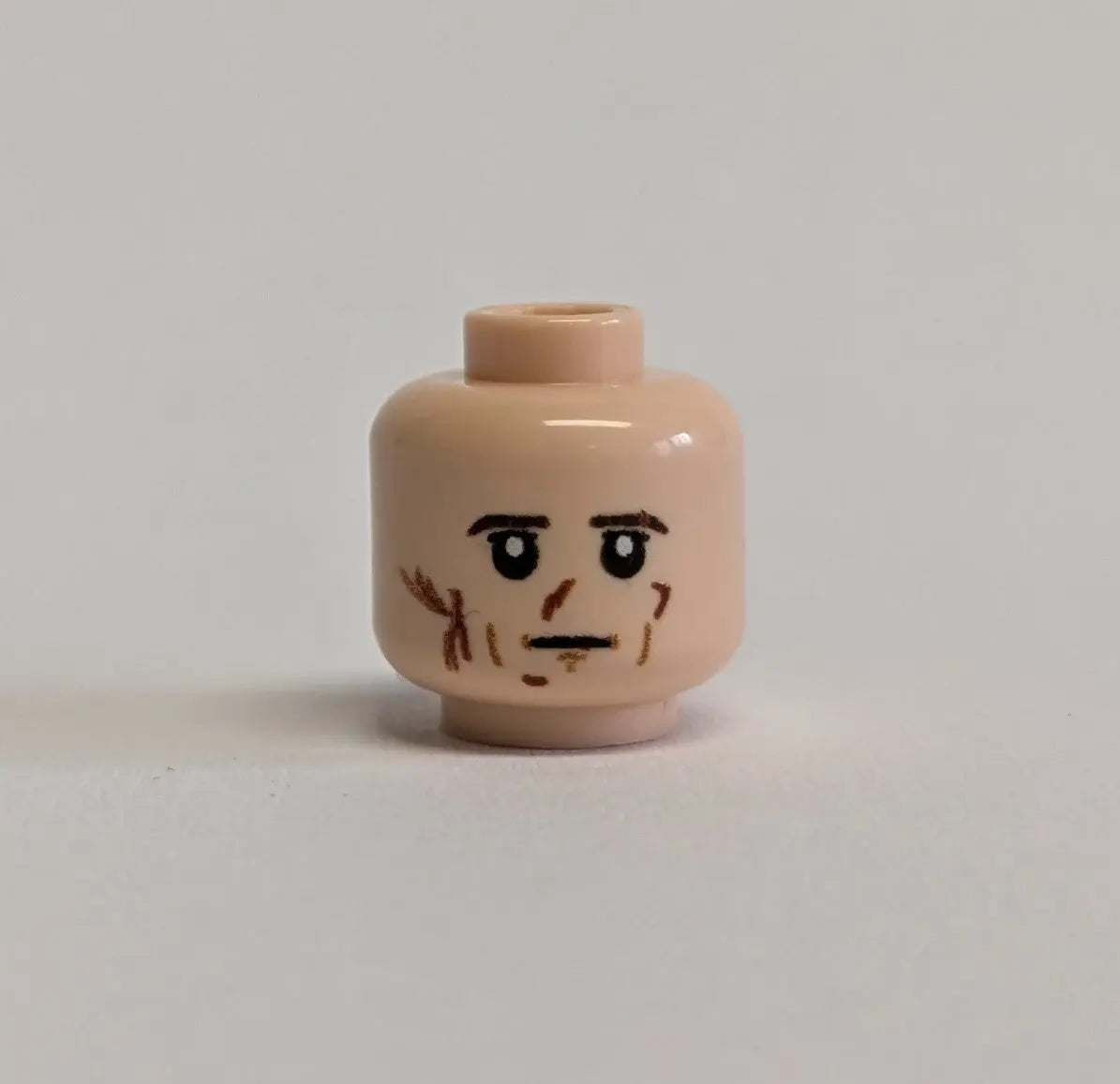 Custom Replacement Head for LEGO® Minifigure – "Teen Hero" Style (UV Print) | Brickhunter.shop