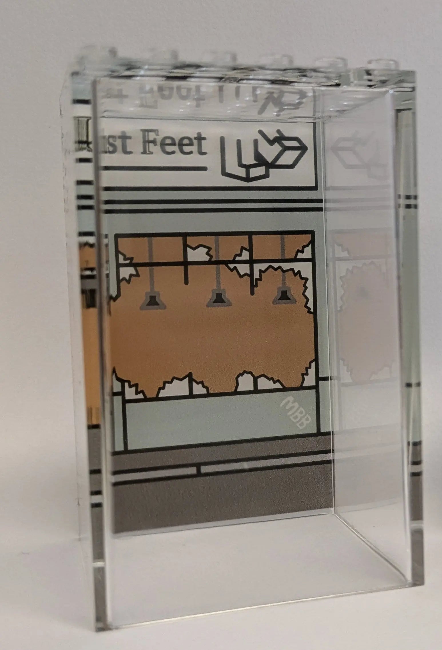 FaBiox display case for Brickpool or Wolfman