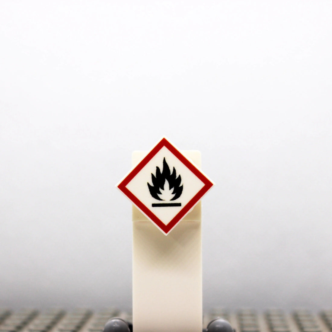 "GHS highly flammable" 2x2 tile