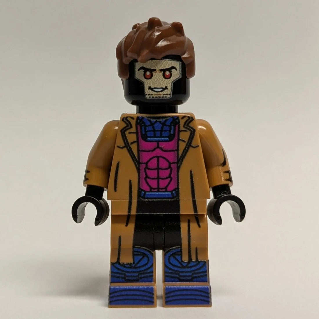 "Gambler in a Coat" Custom Minifigure - UV Direct Print on Original LEGO® Parts | MBB-Custom