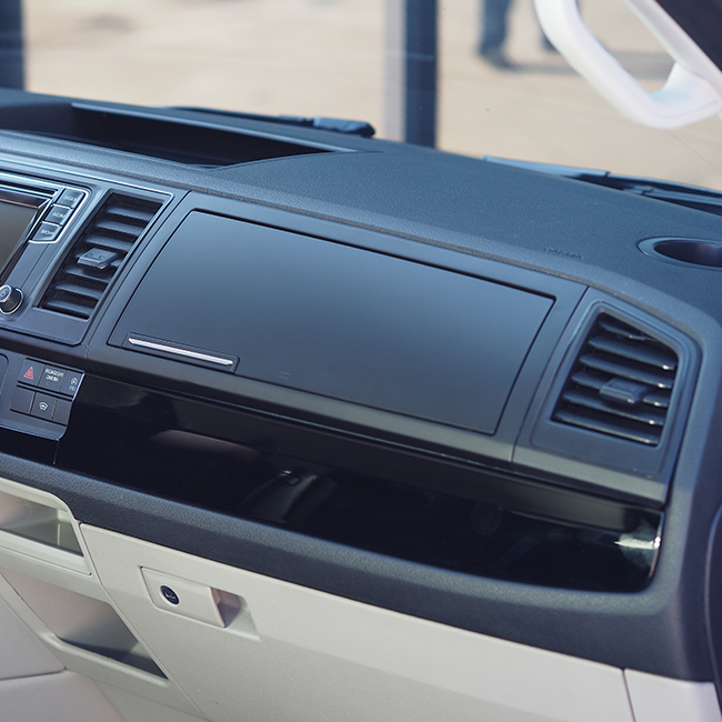 For VW T6 Transporter Glove Box Comfort Dash Conversion Matte Black (B-Grade)