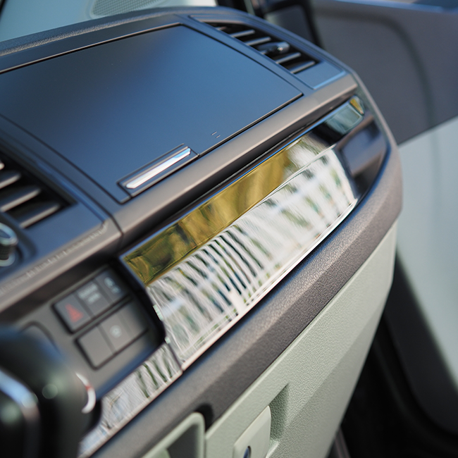 For VW T6 Transporter Glove Box Textured (LHD) (B-Grade) Painted and Ready to Fit