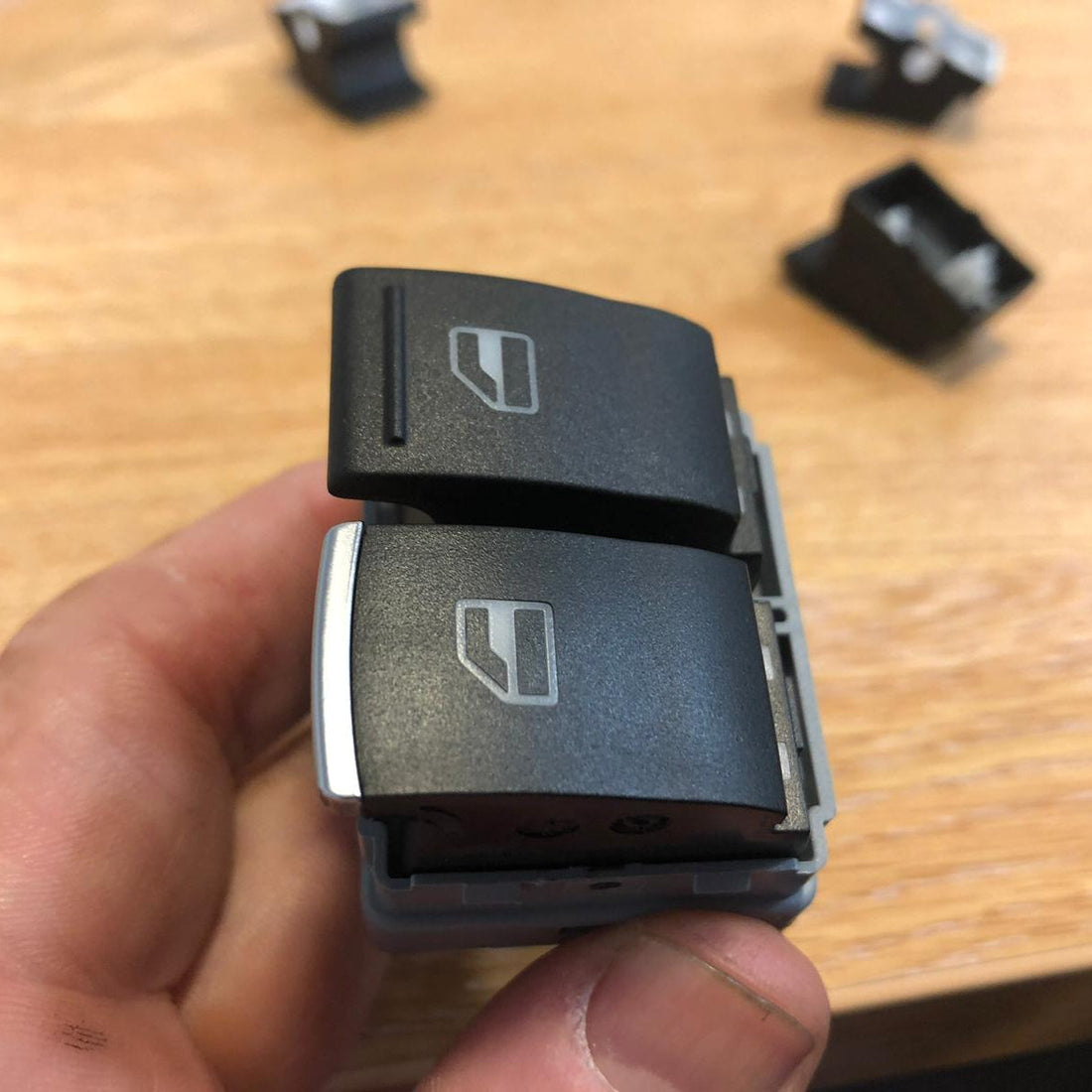 For VW T5.1 Electric Window Switch Caps