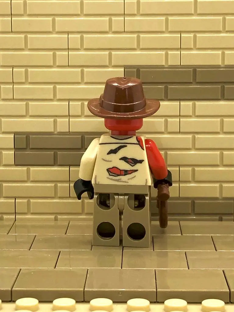 "Indypool" Minifigure - 1 of 50 Limited Edition | UV print on original LEGO® parts | incl. blister