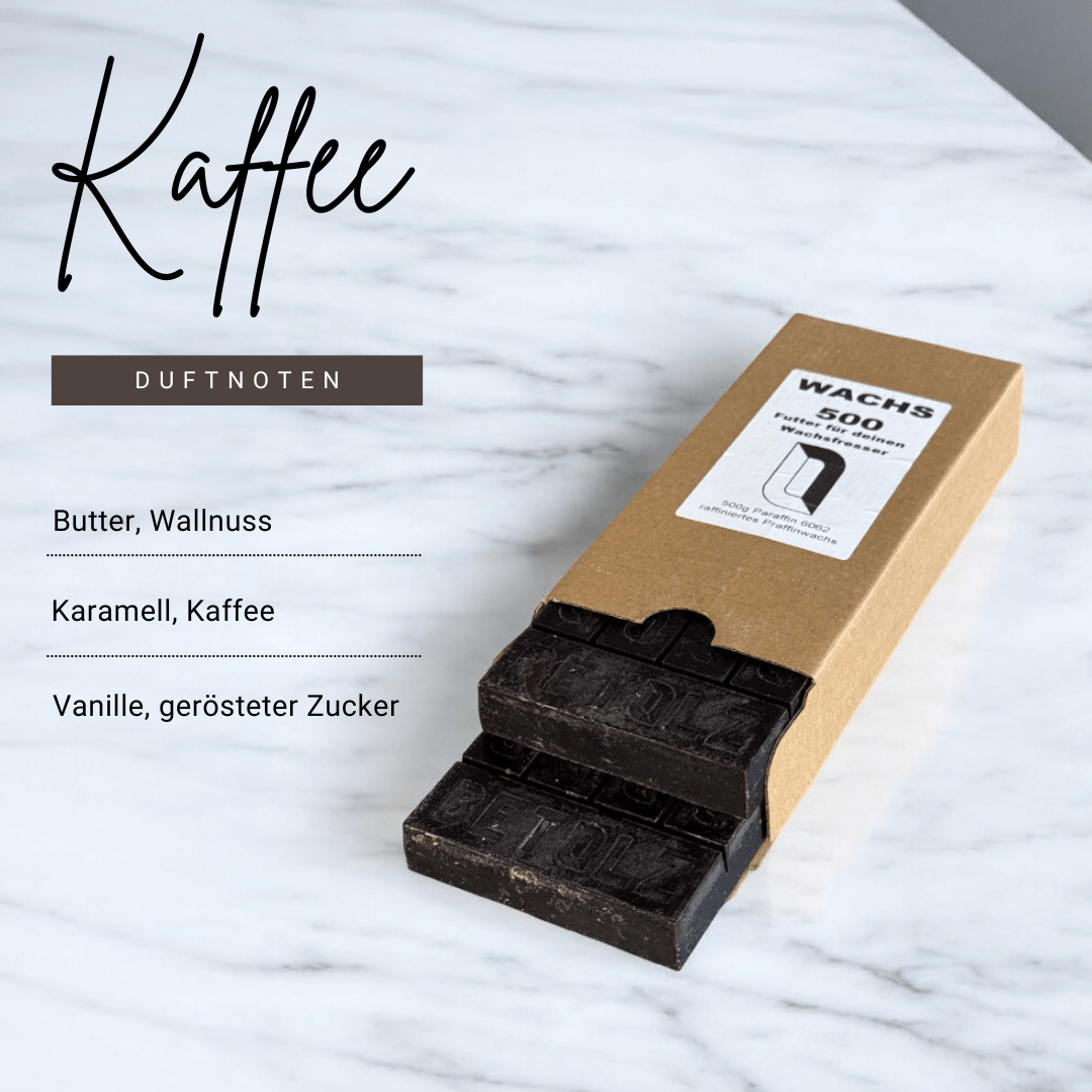 Nachfüllwachs „Schokoladentafel“ 500 g – Paraffinwachs 6062 zum Nachfüllen für Dauerfeuer CLARUS