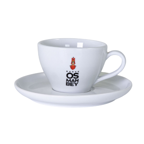 Kahve OSMAN BEY Cappuccinootasse - 2er Seti nkl. Untertasse