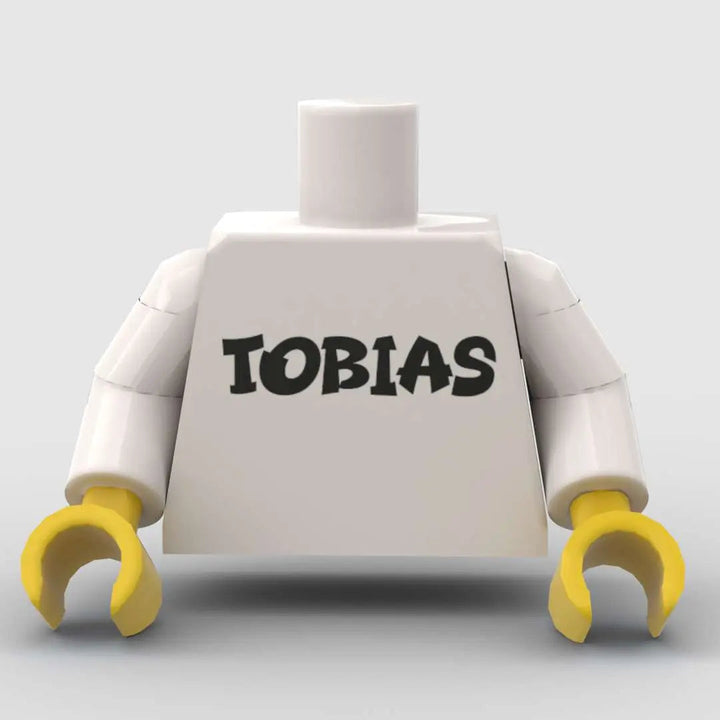 LEGO® Torso Printed – With your name or text