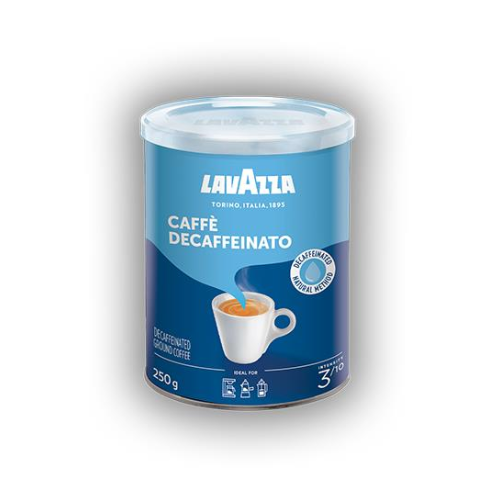 Lavazza Entkoffeiniert – gemahlener Kaffee in der 250-g-Dose