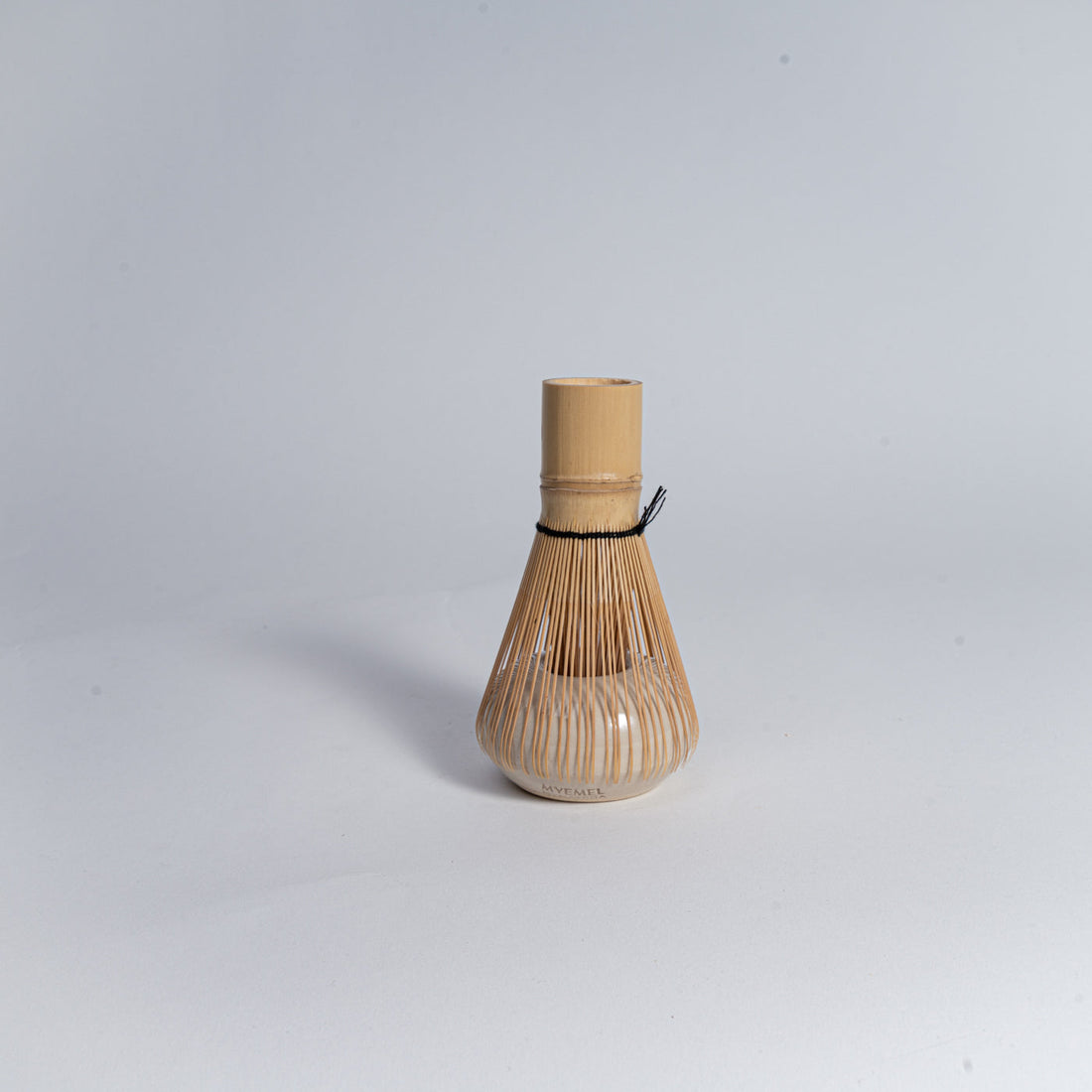 YOKO Matcha Whisk Holder Beige - Handmade Ceramic Kusenaoshi, Shapes & Dries the Chasen (Mannheim)